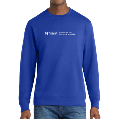 Port & Company® Fan Favorite™ Fleece Crewneck Sweatshirt - School of Arts, Letters, & Sciences