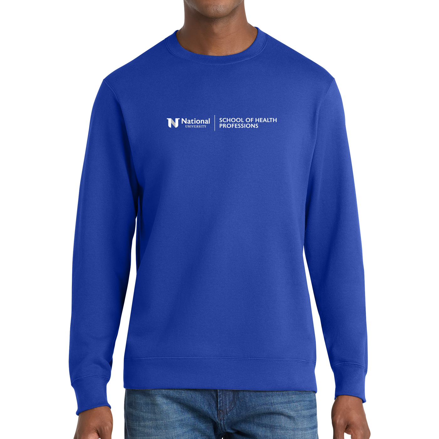 Port & Company® Fan Favorite™ Fleece Crewneck Sweatshirt - School of Health Professions