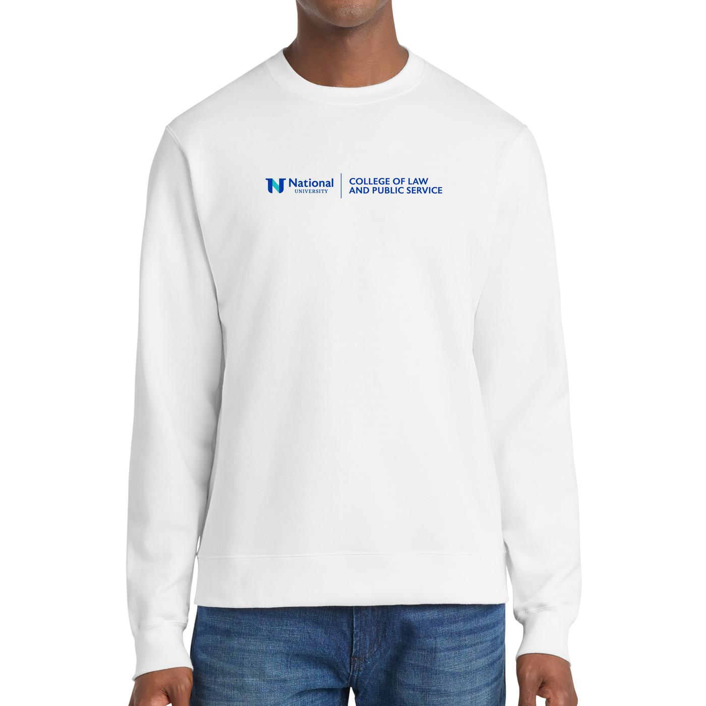 Port & Company® Fan Favorite™ Fleece Crewneck Sweatshirt - College of Law & Public Service