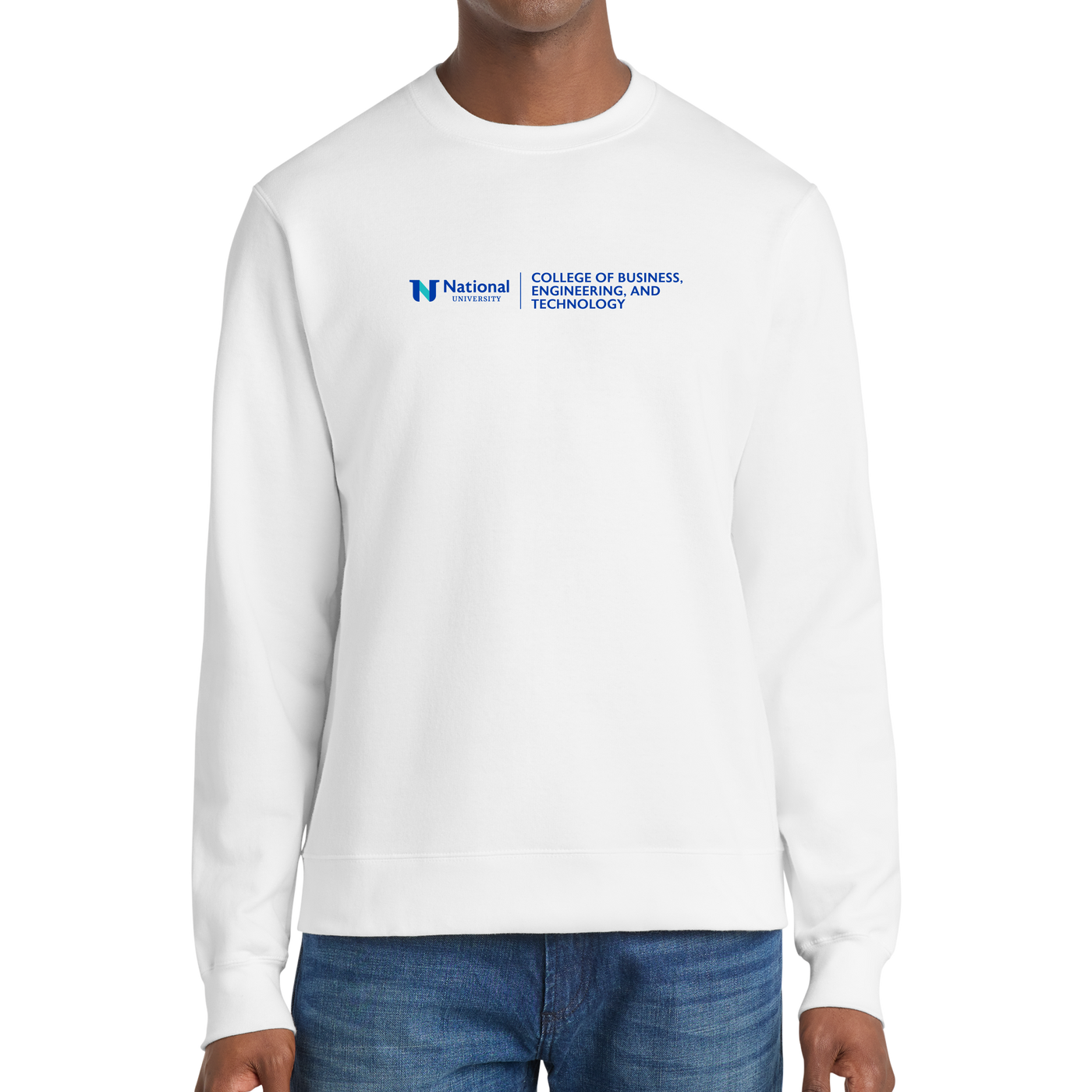 Port & Company® Fan Favorite™ Fleece Crewneck Sweatshirt - College of Business, Engineering, & Technology