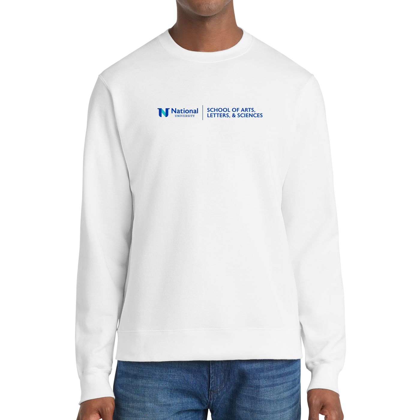 Port & Company® Fan Favorite™ Fleece Crewneck Sweatshirt - School of Arts, Letters, & Sciences