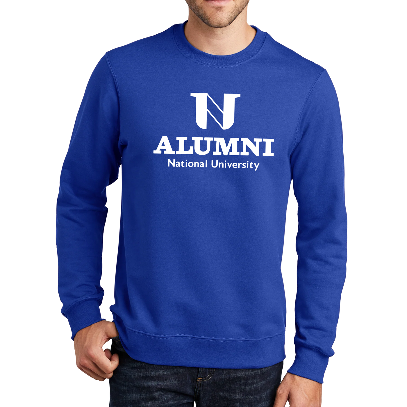 Port & Company® Unisex Fan Favorite™ Fleece Crewneck Sweatshirt - NU Alumni