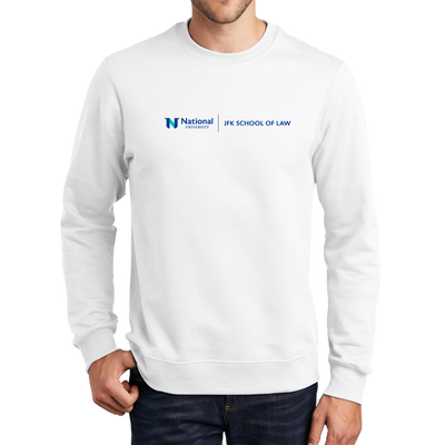 Port & Company® Unisex Fan Favorite™ Fleece Crewneck Sweatshirt - JFK School of Law