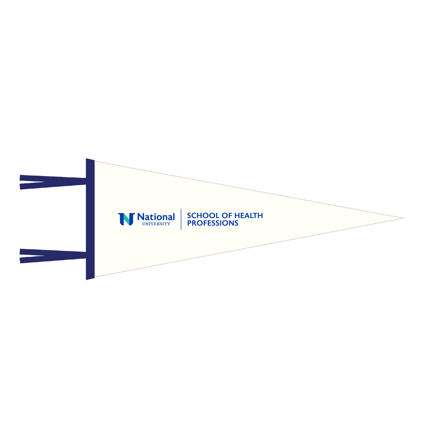 National University Pennant Flag - School of Health Professions