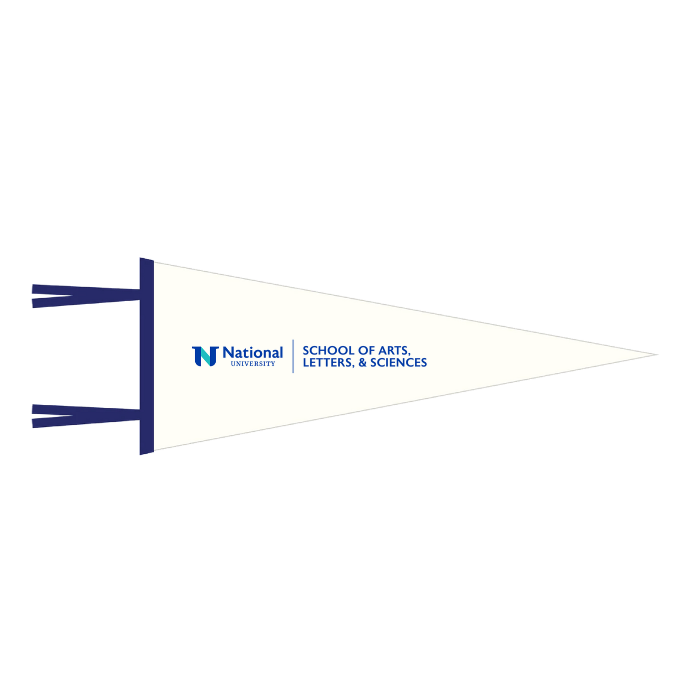 National University Pennant Flag - School of Arts, Letters, & Sciences