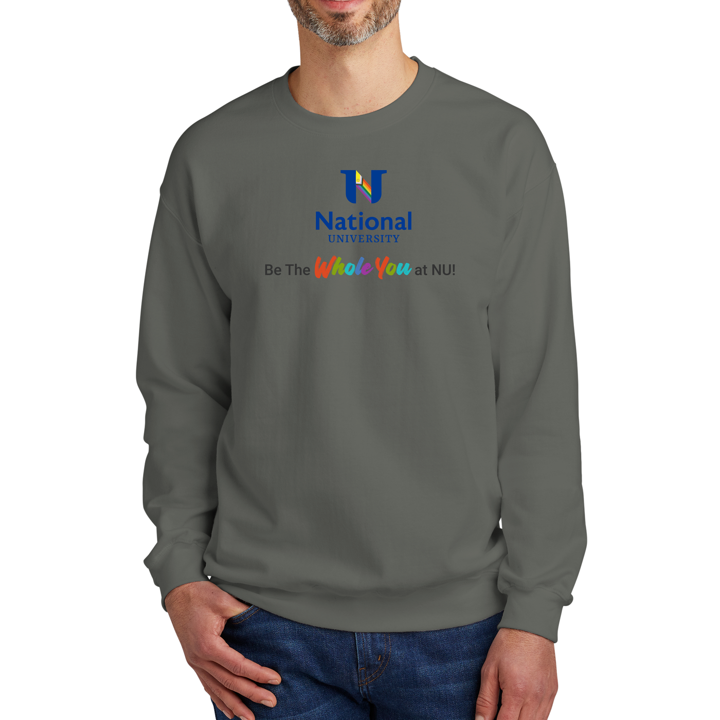 Gildan® Softstyle® Crewneck Sweatshirt - 2023 Pride 2