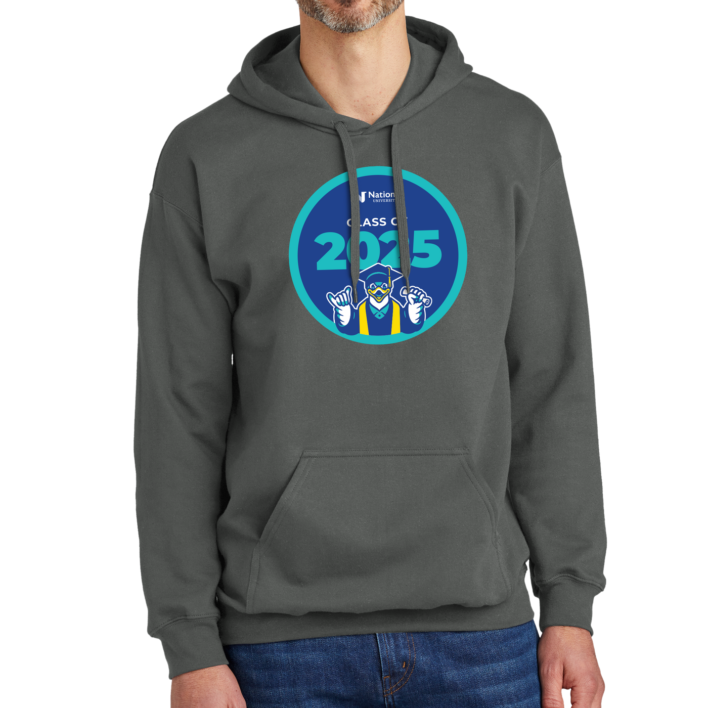 Gildan® Softstyle® Pullover Hooded Sweatshirt - NU Class of 2025 - 1