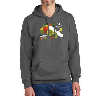 Gildan® Softstyle® Pullover Hooded Sweatshirt - Black History 1
