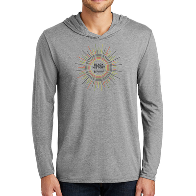 District Made® Mens Perfect Tri® Long Sleeve Hoodie - Black History 3