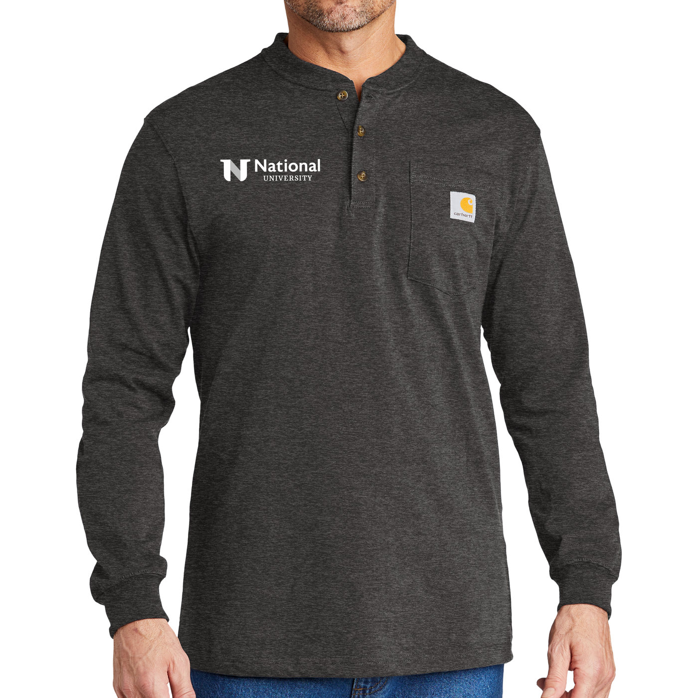 Carhartt® Long Sleeve Henley T-Shirt