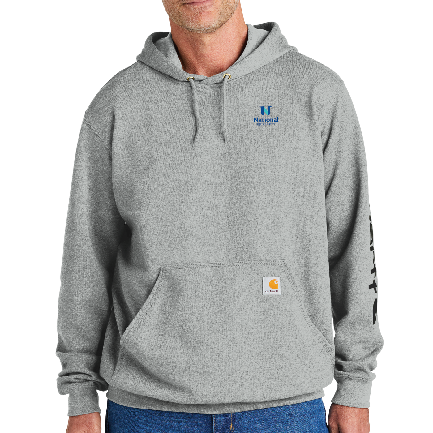 Carhartt® Midweight Hooded Logo Sweatshirt