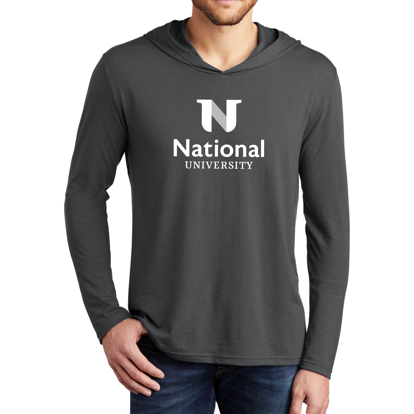District Made® Mens Perfect Tri® Long Sleeve Hoodie