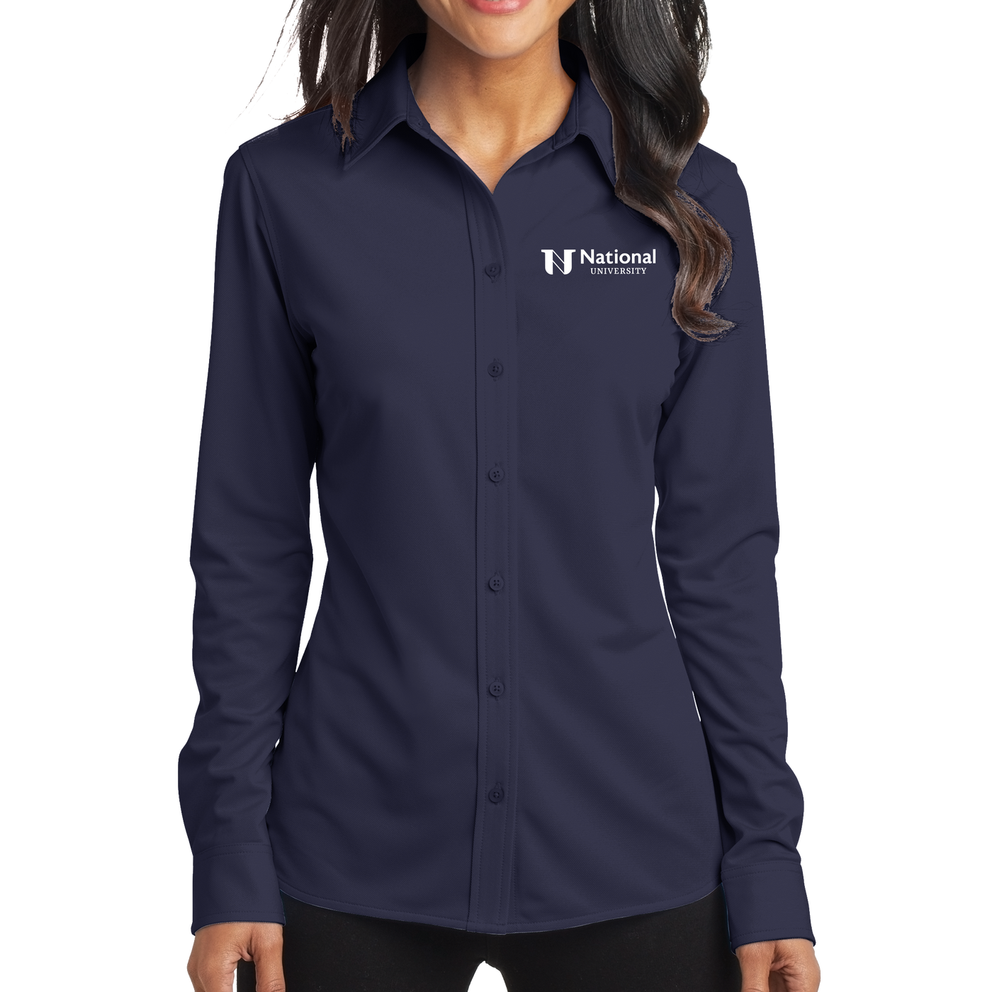 Port Authority Ladies Dimension Knit Dress Shirt Port Authority Ladies Dimension Knit Dress Shirt
