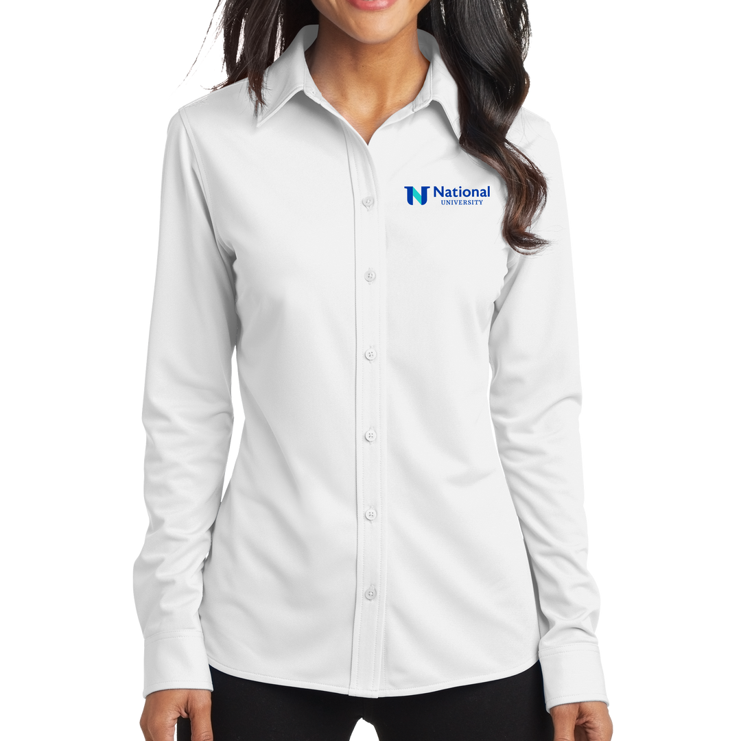 Port Authority Ladies Dimension Knit Dress Shirt  shopnustores