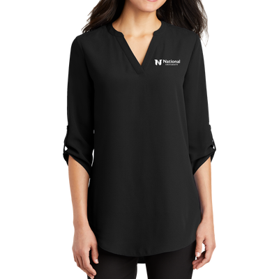 Port Authority ® Ladies 3/4-Sleeve Tunic Blouse