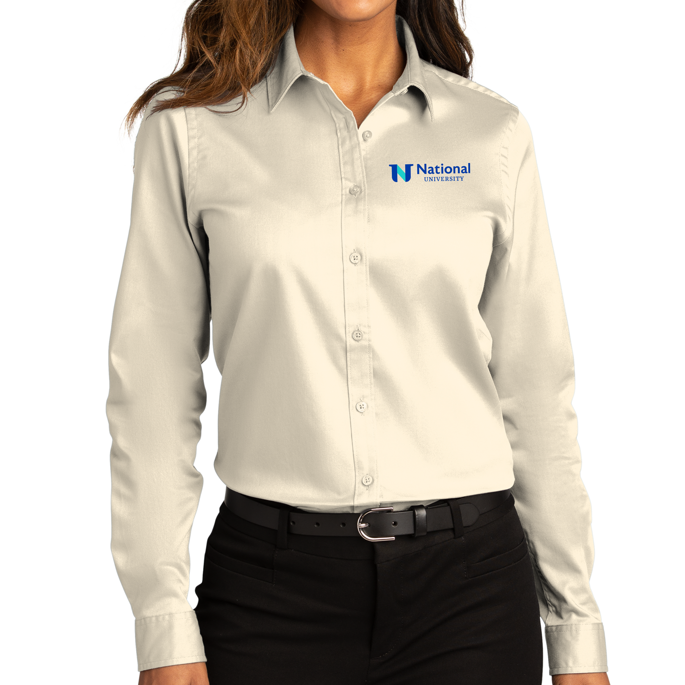 Port Authority® Ladies Long Sleeve SuperPro ™ React ™