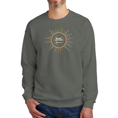 Gildan® Softstyle® Crewneck Sweatshirt - Black History 3
