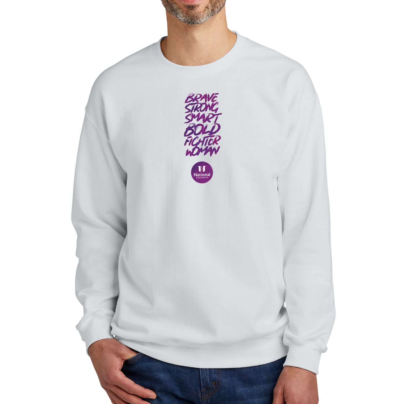 Gildan® Softstyle® Crewneck Sweatshirt - Women's History 2