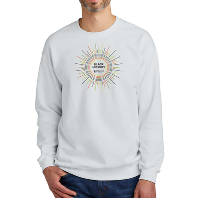 Gildan® Softstyle® Crewneck Sweatshirt - Black History 3